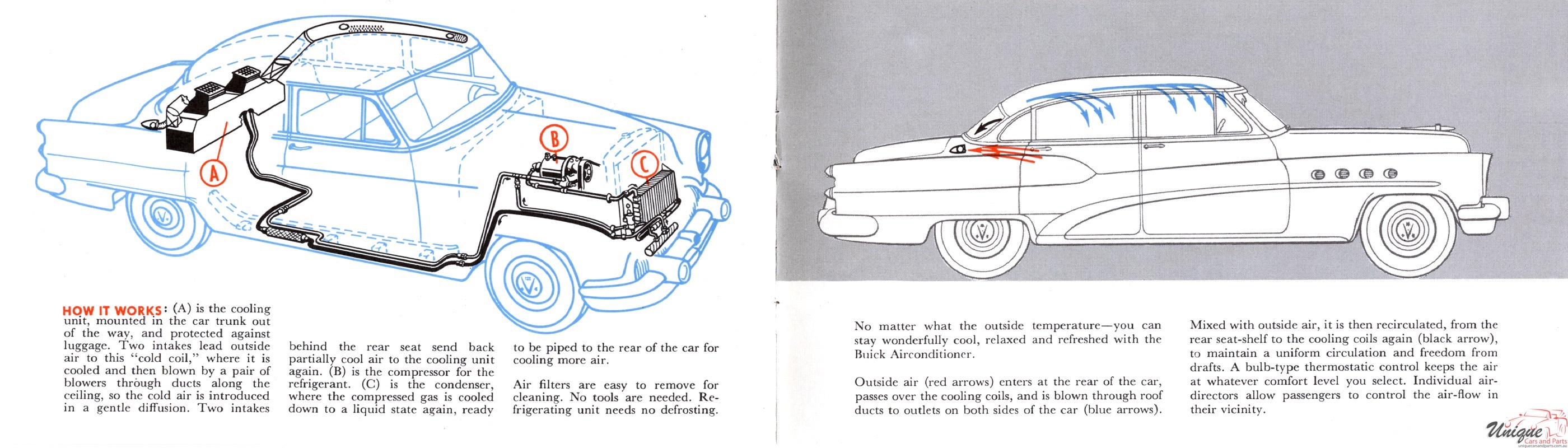 1953 Buick Heating And Air-Conditioning Folder Page 6